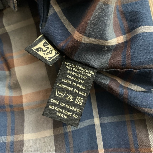 Obey Short Sleeve Button Up sz Large - Picture 6 of 6